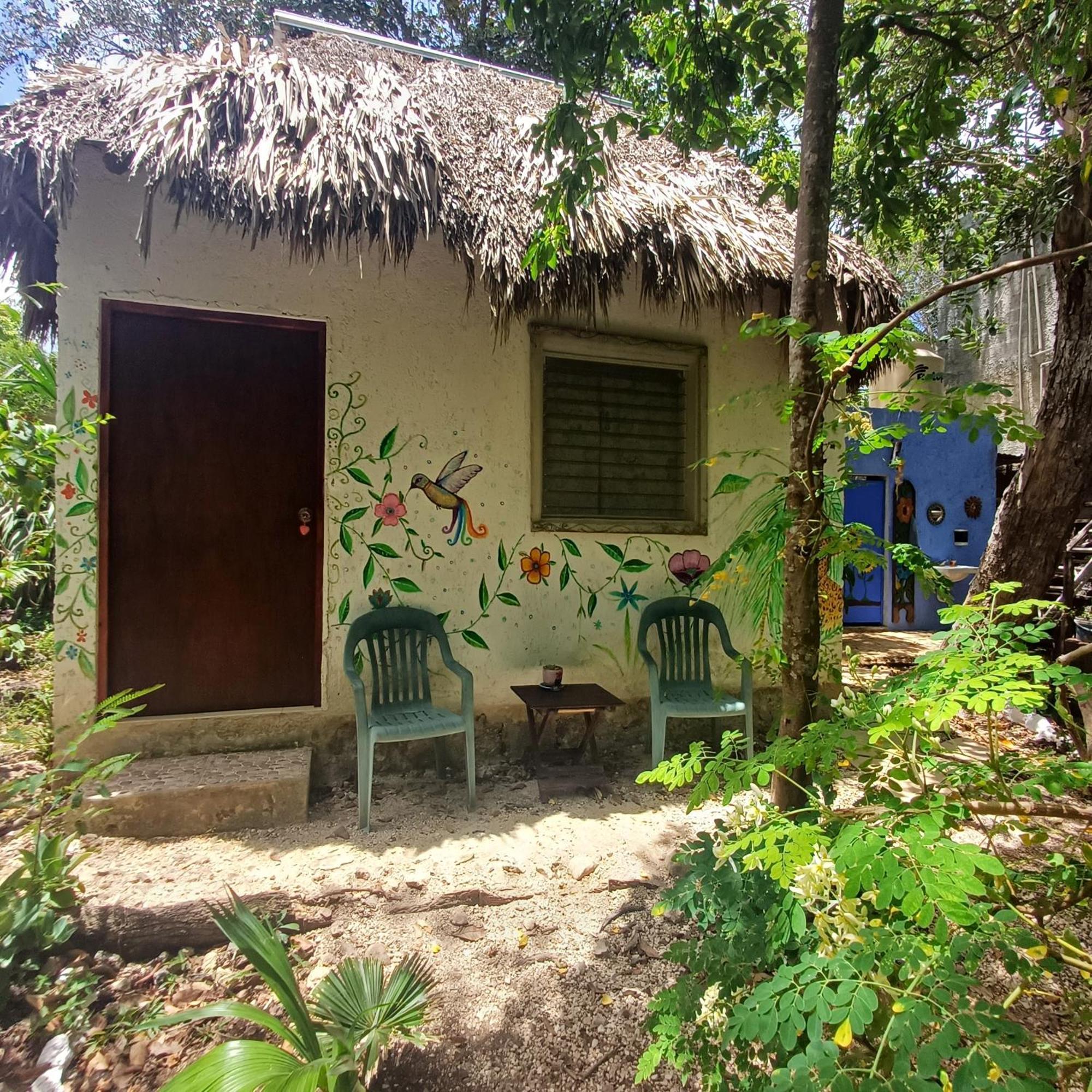 Mayan Bungalow Near Chichen Eksteriør billede